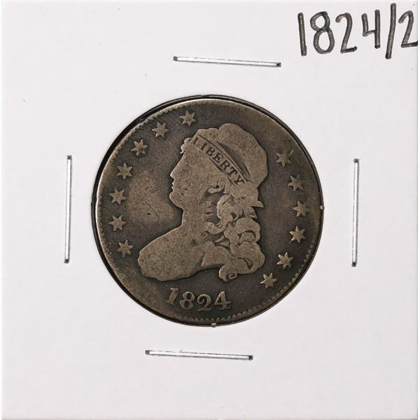 1824/2 Capped Bust Quarter Coin