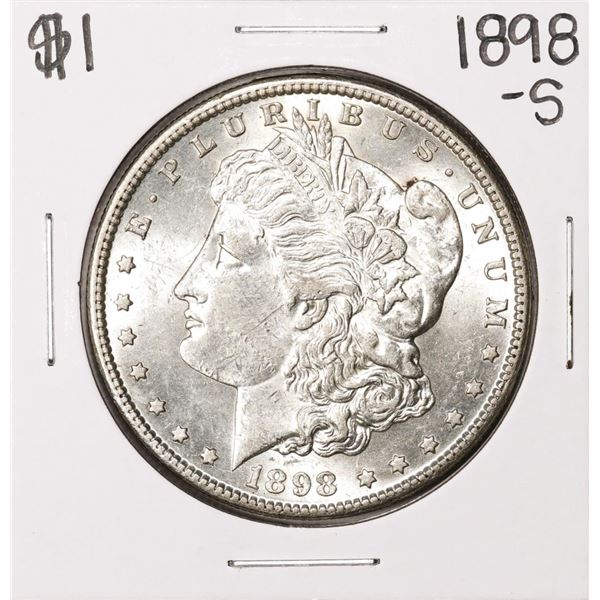 1898-S $1 Morgan Silver Dollar Coin