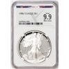 Image 1 : 1986-S $1 Proof American Silver Eagle Coin NGCX Proof 9.9 Ultra Cameo