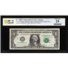 Image 1 : 1988A $1 Federal Reserve Note Mismatched Serial Number Error Fr.1915-G PCGS Very Fine 25