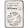 Image 1 : 1978FM British Virgin Island $1 Proof Silver Coin NGC PF69 Ultra Cameo