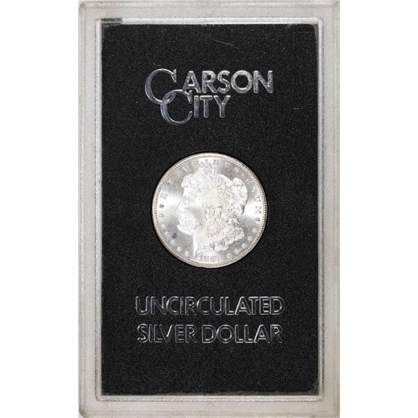 1882-CC $1 Morgan Silver Dollar Coin GSA Hoard Uncirculated