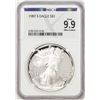 Image 1 : 1987-S $1 Proof American Silver Eagle Coin NGCX Proof 9.9 Ultra Cameo