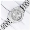 Image 2 : Rolex Ladies Stainless Steel Gray Roman Diamond Datejust Wristwatch
