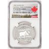 Image 1 : 1985 Canada $1 Proof National Parks Centennial Silver Coin NGC PF69 Ultra Cameo