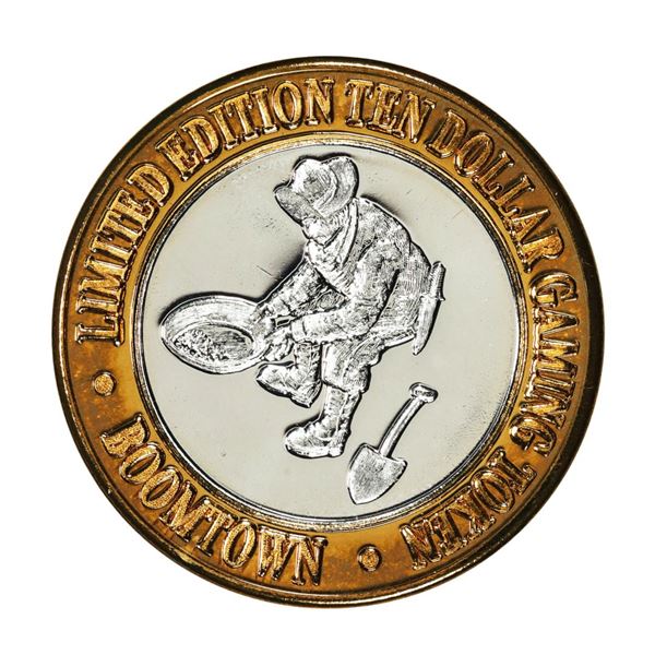 .999 Silver Boomtown Las Vegas, NV $10 Casino Limited Edition Gaming Token