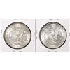 Image 2 : Lot of (2) 1889 $1 Morgan Silver Dollar Coins
