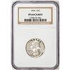 Image 1 : 1964 Proof Washington Quarter Coin NGC PF66 Cameo