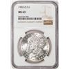 Image 1 : 1903-O $1 Morgan Silver Dollar Coin NGC MS63