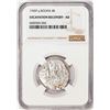 Image 1 : Shipwreck 1745P q Bolivia 4 Reales Silver Coin NGC AU Excavation Recovery