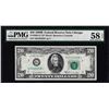 Image 1 : 1969B $20 Federal Reserve Star Note Fr.2069-G* PMG Choice About Uncirculated 58EPQ