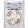 Image 1 : 1880 $1 Morgan Silver Dollar Coin PCGS MS63