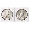 Image 2 : Lot of (2) 1934-1935 $1 Peace Silver Dollar Coins