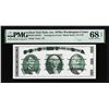 Image 1 : Circa 1970's Washington Center Giori Test Note PMG Superb Gem Uncirculated 68EPQ