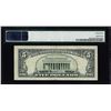 Image 2 : 1995 $5 Federal Reserve Note Mismatched Serial Number Error Fr.1984-E PMG Very Fine 25