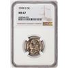 Image 1 : 1949-D Jefferson Nickel Coin NGC MS67