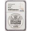 Image 1 : 2018 Tuvalu $1 Deadpool Silver Coin NGC MS69