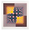 Image 1 : Vasarely (1908-1997) "Pink Composition" Limited Edition Serigraph On Paper