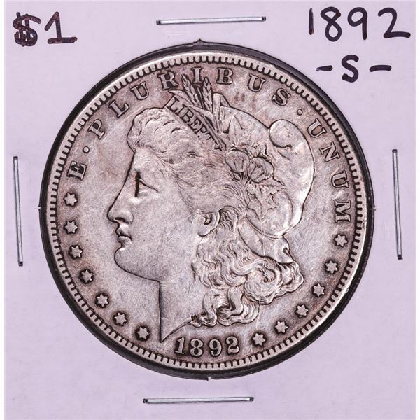 1892-S $1 Morgan Silver Dollar Coin