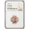 Image 1 : 1963 Proof Lincoln Memorial Cent Coin NGC PF68RD
