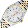 Image 1 : Rolex Mens Two Tone Silver Index Sapphire and Diamond Datejust Wristwatch