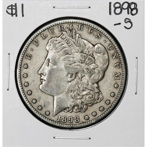 1898-S $1 Morgan Silver Dollar Coin