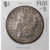 Image 1 : 1901-S $1 Morgan Silver Dollar Coin