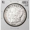 Image 1 : 1883-CC $1 Morgan Silver Dollar Coin