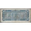 Image 2 : 1864 $50 Confederate States of America Note