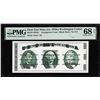 Image 1 : Circa 1970's Washington Center Giori Test Note PMG Superb Gem Uncirculated 68EPQ