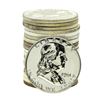 Image 1 : Roll of (20) Proof 1961 Franklin Half Dollar Coins