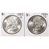 Image 1 : Lot of 1883-O & 1884-O $1 Morgan Silver Dollar Coins