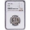 Image 1 : 1819 Capped Bust Quarter Coin NGC F15