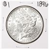 Image 1 : 1896 $1 Morgan Silver Dollar Coin