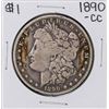 Image 1 : 1890-CC $1 Morgan Silver Dollar Coin