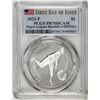 Image 1 : 2022-P $1 Proof Negro Leagues Baseball Silver Dollar Coin PCGS PR70DCAM FDOI