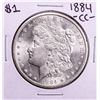 Image 1 : 1884-CC $1 Morgan Silver Dollar Coin