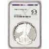 Image 1 : 1986-S $1 Proof American Silver Eagle Coin NGCX Proof 9.9 Ultra Cameo