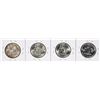 Image 2 : Lot of (4) Miscellaneous Franklin Half Dollar Coins