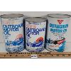 Image 1 : LOT OF 3 - MASTERCRAFT OUTBOARD MOTOR OIL CANS - CANADIAN TIRE - 1L &1.14L
