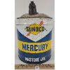 Image 1 : SUNOCO MERCURY MOTOR OIL CAN - 19L 