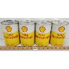 Image 2 : LOT OF 4 - AEROSHELL 1L OIL CANS 