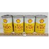 Image 3 : LOT OF 4 - SHELL X-100 1L MOTOR OIL CANS 