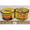 Image 1 : LOT OF 2 - SIMONIZ & JOHNSON WAX 16oz CANS 