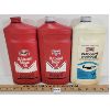 Image 1 : LOT OF 3 - TEXACO ONE QUART OUTBOARD MOTOR OIL BOTTLES