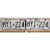 Image 1 : PAIR OF 1986 ONTARIO LICENSE PLATES