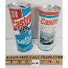Image 2 : LOT OF 2 - CASTROL OUTBOARD MOTOR OIL CANS - 15OZ & 17OZ