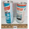 Image 3 : LOT OF 2 - CASTROL OUTBOARD MOTOR OIL CANS - 15OZ & 17OZ