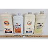 Image 1 : LOT OF 4 - GULF 1 PINT OUTBOARD MOTOR OIL BOTTLES 