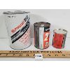 Image 2 : LOT OF 3 - MOTOCRAFT & MOTOMASTER ANTIFREEZE, ENGINE OIL & TRANSMISSION FLUID CANS